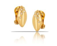 klipsy z kryształkiem preciosa z kolekcji classic (e4262au)