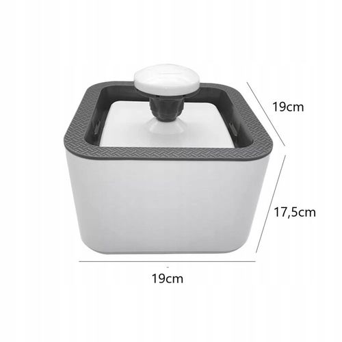 POIDEŁKO MISKA POIDŁO CICHA FONTANNA DLA KOTA PSA 2,5L na Arena.pl