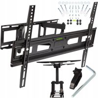 MOCNY OBROTOWY UCHWYT TELEWIZORA WIESZAK TV REGULACJA UCHYLNY 37-99 CALI