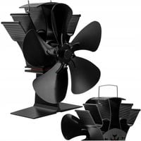 WENTYLATOR KOMINKOWY WIATRAK TERMOELEKTRYCZNY ZASILANY CIEPŁEM DO