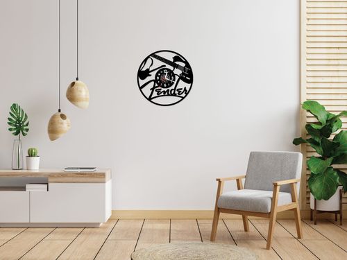 Zegar ścienny z płyty winylowej 259.13 Gitara na Arena.pl