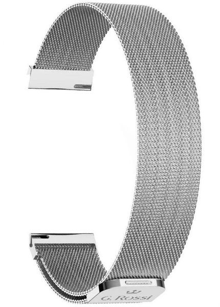 Bransoleta mesh do Smartwatch G.Rossi SREBRNA GR18S zdjęcie 1