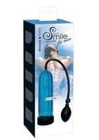 pompka penisowa sweet smile niebieska 24 cm