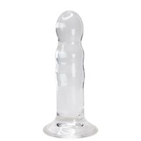 dildo z przyssawką alive gallant jelly s03 półprzezroczysty 14 cm