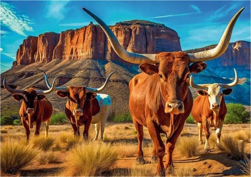 puzzle 1000 usa collection longhorns 99280 na Arena.pl