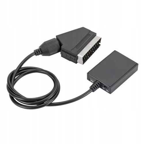 Kabel adapter konwerter z Euro / Scart do HDMI 1080p przejściówka TV na Arena.pl