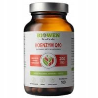 Biowen KOENZYM Q10 100 mg 100 kapsułek Ekstrakt z serdecznika Energia Serce