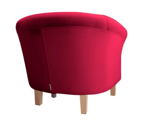 Fotel Milo nogi buk czerwony MG31 na Arena.pl