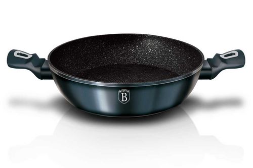 garnek granitowy 28cm berlinger haus aquamarine line bh-1877 na Arena.pl