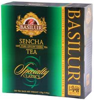 Herbata zielona Basilur Sencha Green - 100 Saszetek
