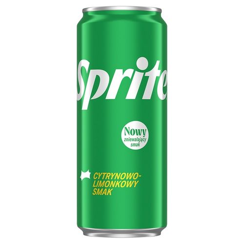 Sprite Napój gazowany puszka limonka cytryna 24x 330ml na Arena.pl