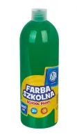 Farba szkolna w butelce, jasnozielona (1000 ml)