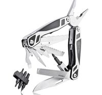 Multitool AZYMUT Trohon, 12 narzędzi, 8 bitów, kabura