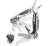 Multitool AZYMUT Trohon, 12 narzędzi, 8 bitów, kabura