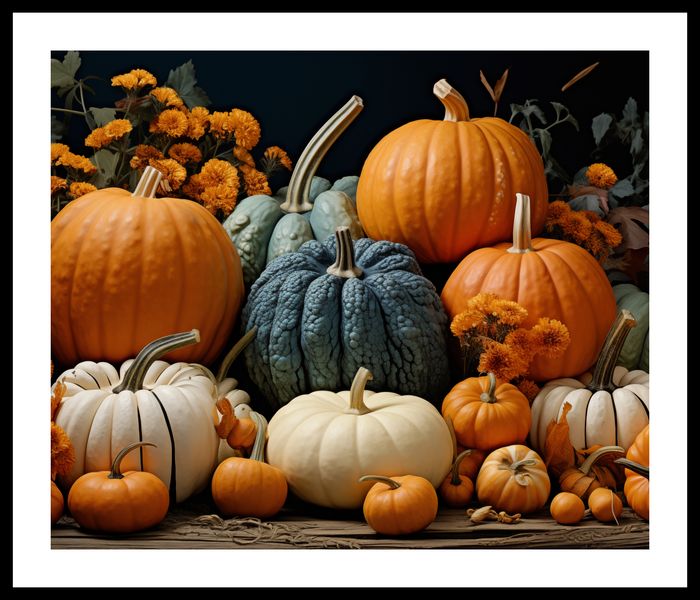 Plakat 60x50cm Jesienne Urodzaje zdjęcie 3