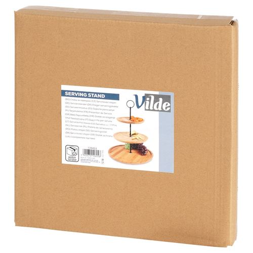 Patera bambusowa 3-piętrowa 34 cm na Arena.pl