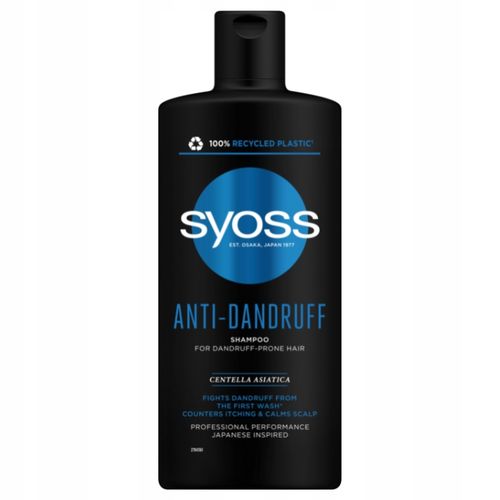Syoss Przeciwłupieżowy Szampon do włosów 2 x 440ml na Arena.pl