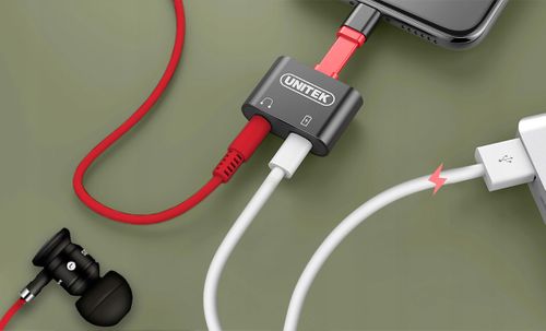 UNITEK Kabel Adapter Lightning Jack iPhone 7 8 XR na Arena.pl