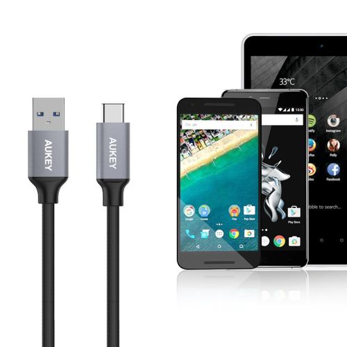 AUKEY | CB-CD2 KABEL USB 3.0 USB-C Quick S8 - 1M na Arena.pl