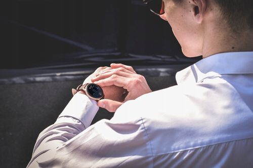 Smartwatch Maxcom FW48 Vanad złoty na Arena.pl