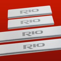 Listwa progowa KIA RIO MK3 Stal nierdzewna 304 mat 4szt