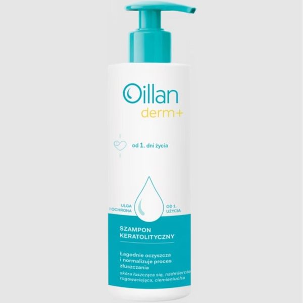 Oillan Derm+ szampon keratolityczny 180ml zdjęcie 3