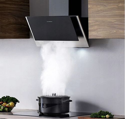 Ciarra CBCB6736C okap naścienny 60 cm, 380 m³/h, oświetlenie LED, 2 filtry na Arena.pl