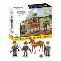 2X COBI HC WWII Polscy ułani 3fig 44kl 2062