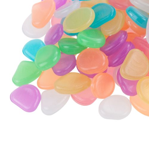KAMIENIE ŚWIECĄCE FLUORESCENCYJNE KAMYKI 100SZT na Arena.pl