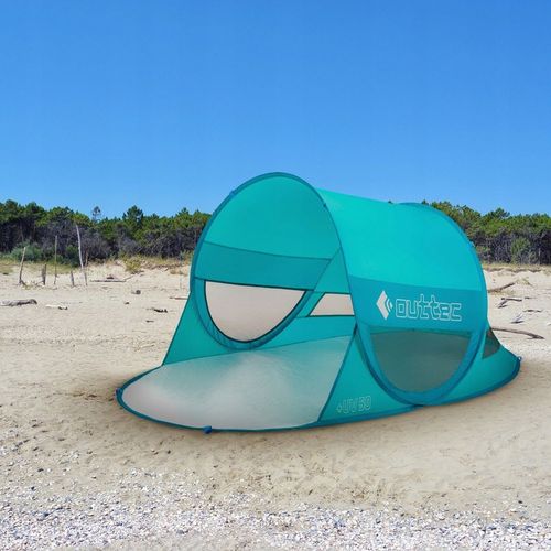 NAMIOT PLAŻOWY SAMOROZKŁADAJĄCY PARAWAN ZAMYKANY OKIENKO POP UP UV50 OUTTEC na Arena.pl