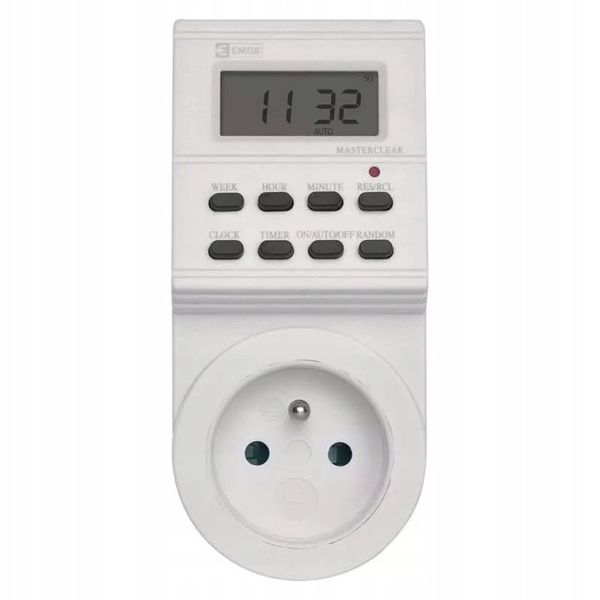 Cyfrowy programator czasowy do gniazdka Emos zdjęcie 3