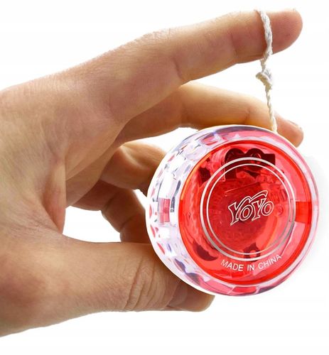 JOJO GRA ZRĘCZNOŚCIOWA YOYO ZABAWKA ŚWIECĄCE 4 szt JO-JO NA POCZĄTEK na Arena.pl