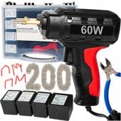 SPAWARKA ZGRZEWARKA DO PLASTIKU ZSZYWARKA LUTOWNICA 60W BOX ZESTAW ZSZYWKI