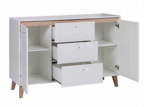 Biała Komoda Skandynawska Kopenhaga na Arena.pl