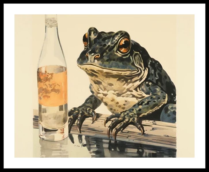 Plakat 50x40cm Refleksje Błotniaka zdjęcie 3