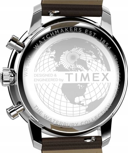 Zegarek Męski Timex TW2Y23500 brązowy pasek na Arena.pl