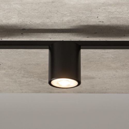 Przysufitowa lampa hotelowa Sky tuby czarne na listwie na Arena.pl