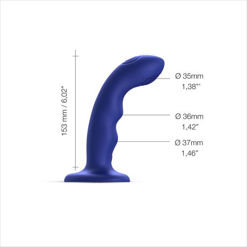 Strap-on-me Tapping Dildo Wave Night Blue na Arena.pl