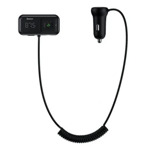 BASEUS TRANSMITER FM BLUETOOTH ŁADOWARKA SAMOCHODOWA 2x USB AUX SD 2.1A na Arena.pl