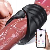 SEX zabawki dla par WIBRUJĄCY PIERŚCIEŃ NA PENISA