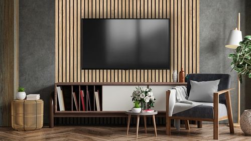 Tapeta LAMEL winylowa ścienna 3d imitująca LAMELE na Arena.pl