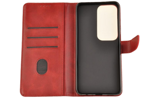 Etui portfel Wallet do Oppo A80 5G czerwony na Arena.pl