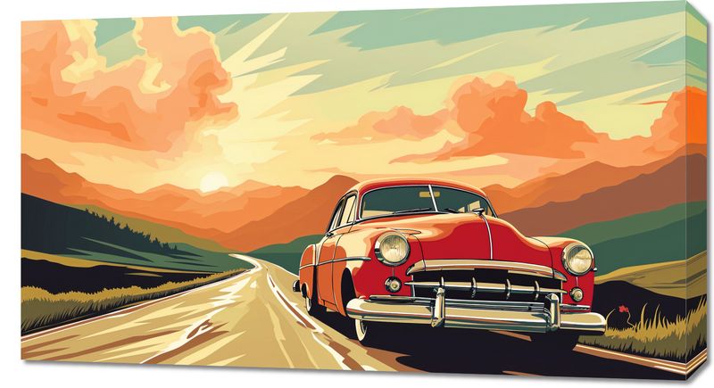 Obraz 90x50cm Przygoda Czeka zdjęcie 1