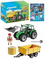 PLAYMOBIL COUNTRY 9317 WIELKI TRAKTOR Z PRZYCZEPĄ