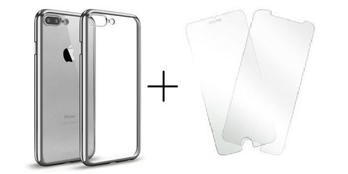 CASE ETUI ELECTRO SREBRNY IPHONE X + SZKŁO GRATIS na Arena.pl