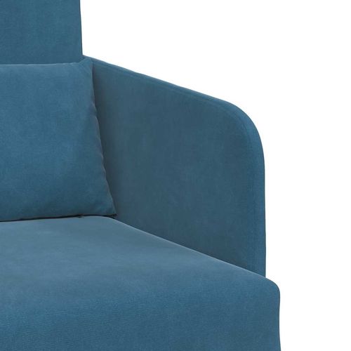 Sofa Bed Niebieski 65 x 80 x 83 cm Aksamit na Arena.pl