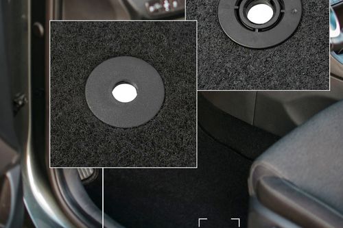Dywaniki samochodowe welurowe BASIC do: Kia EV6 (2021-, crossover) czarne na Arena.pl