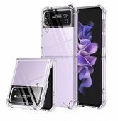 Etui pancerne do SAMSUNG GALAXY Z FLIP 3 anti shock przezroczyste plecki