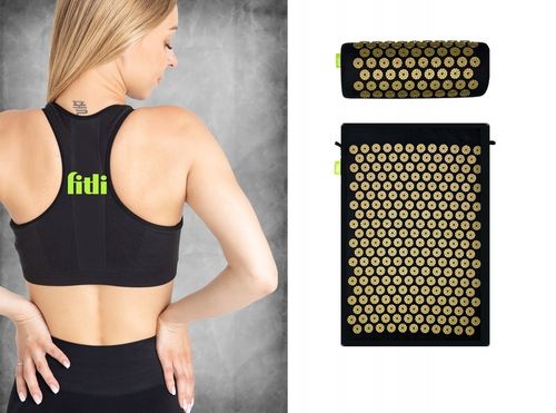 MATA ZDROWOTNA DO AKUPRESURY Z KOLCAMI + PODUSZKA na Arena.pl