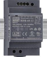 ZASILACZ LED DOMOFON SZYFRATOR NA SZYNĘ DIN DC 12V